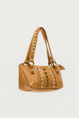 Stud & Stitch Faux Leather Bag