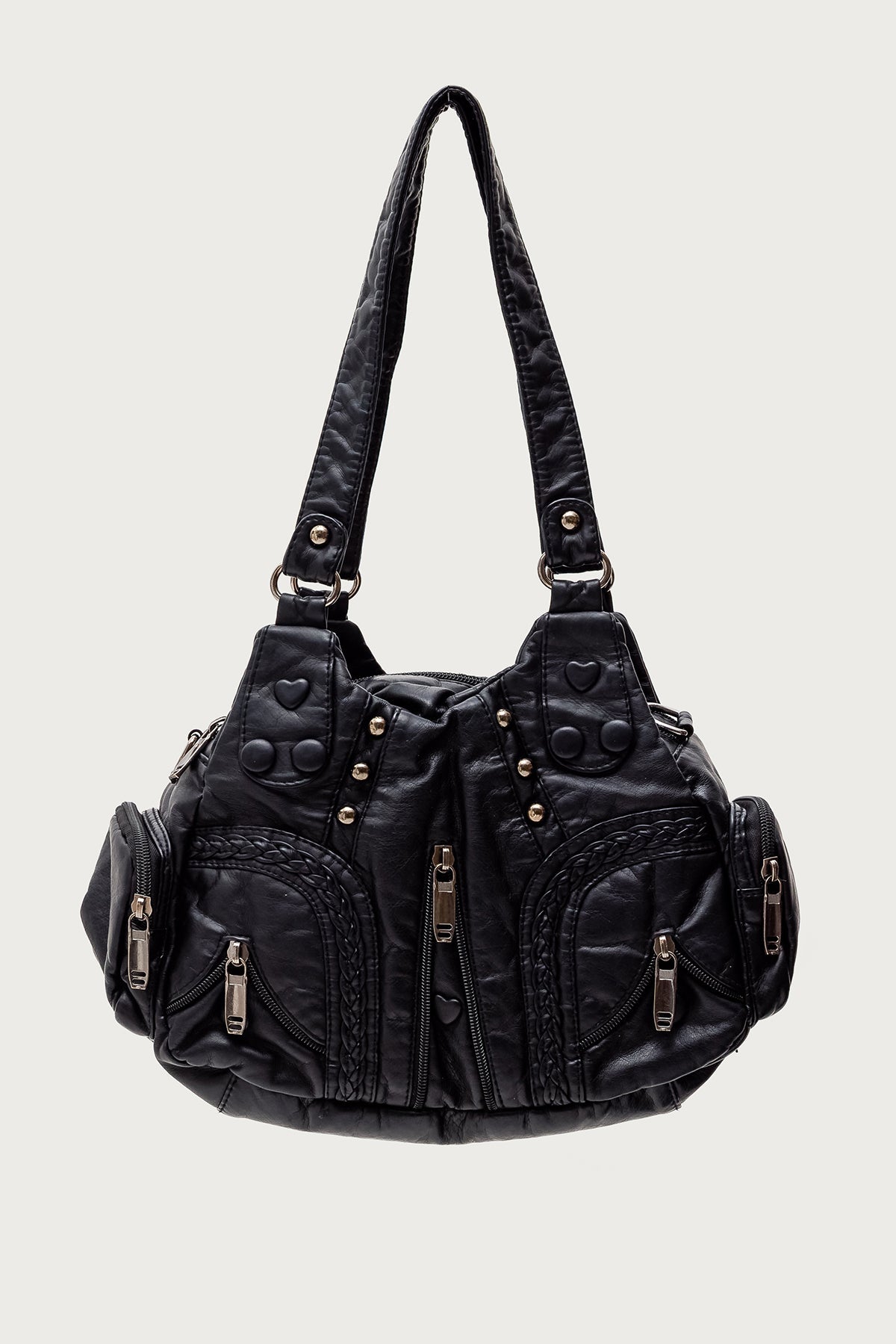 Bratty Faux Leather Bag