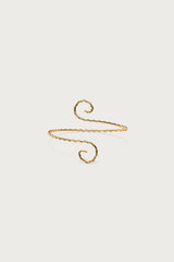 Spiral Twisted Arm Cuff