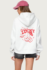 Feeling Lucky Oversized Hoodie