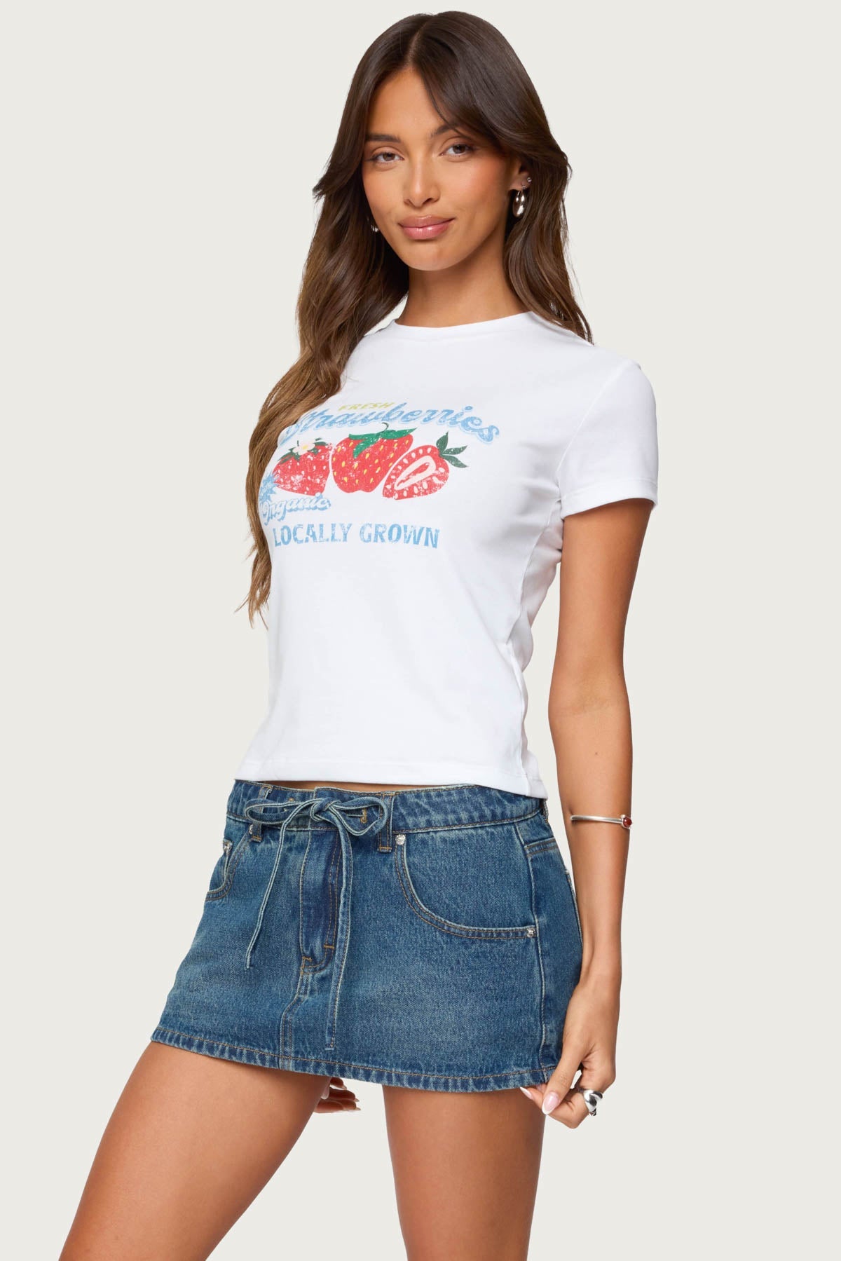 Fresh Strawberries Graphic T Shirt