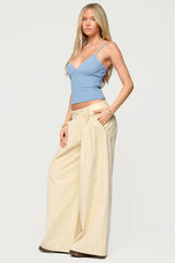 Hemsley Striped Ribbed Tank Top