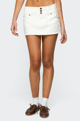Mckinley Denim Mini Skirt