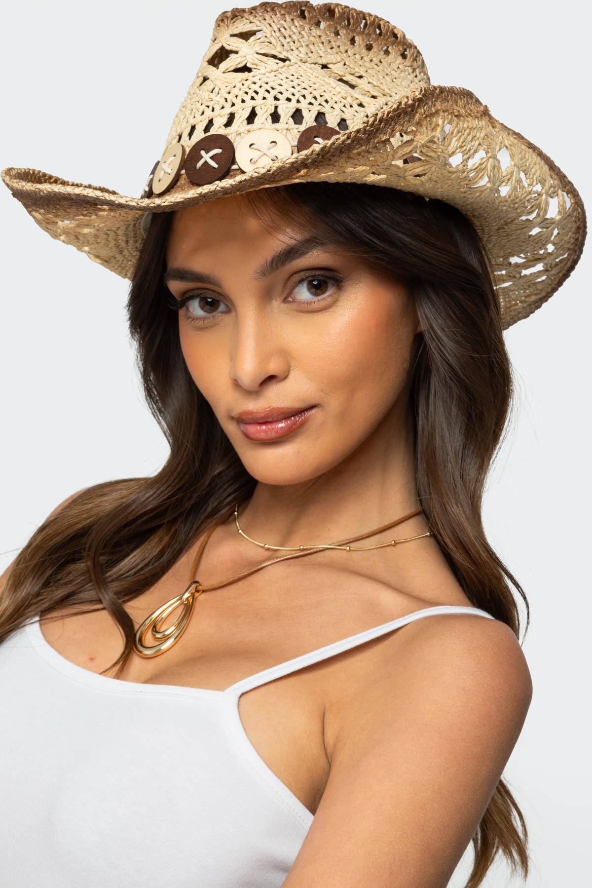 Howdy Straw Cowboy Hat