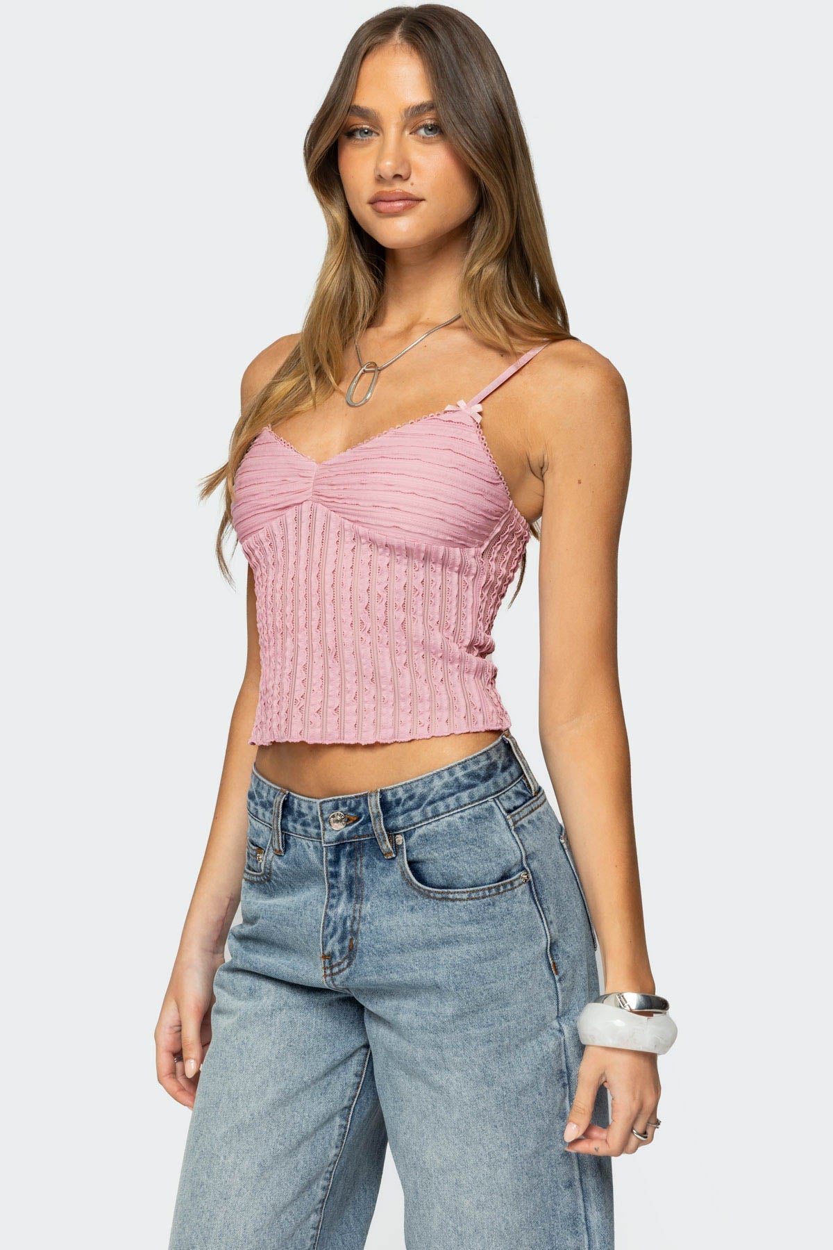 Aryah Ruffled Tank Top