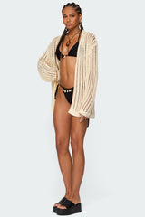 Darcee Oversized Crochet Cardigan