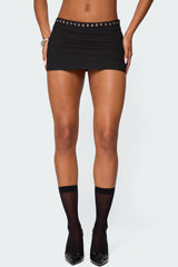 Jaxie Grommet Mini Skort