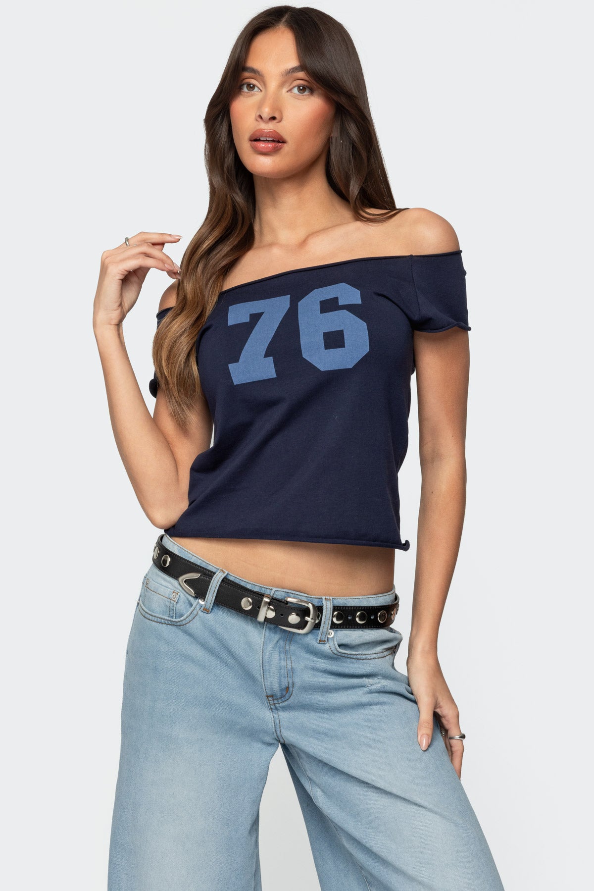 76 Off Shoulder Top