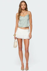 Sequin & Bead Woven Tank Top