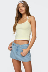 Roya Layered Halter Tank Top