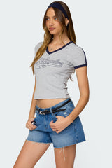 Los Angeles Contrast T Shirt