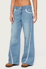 Alisha Lacey Low Rise Jeans