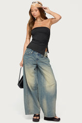 Belinda Asymmetric Tube Top