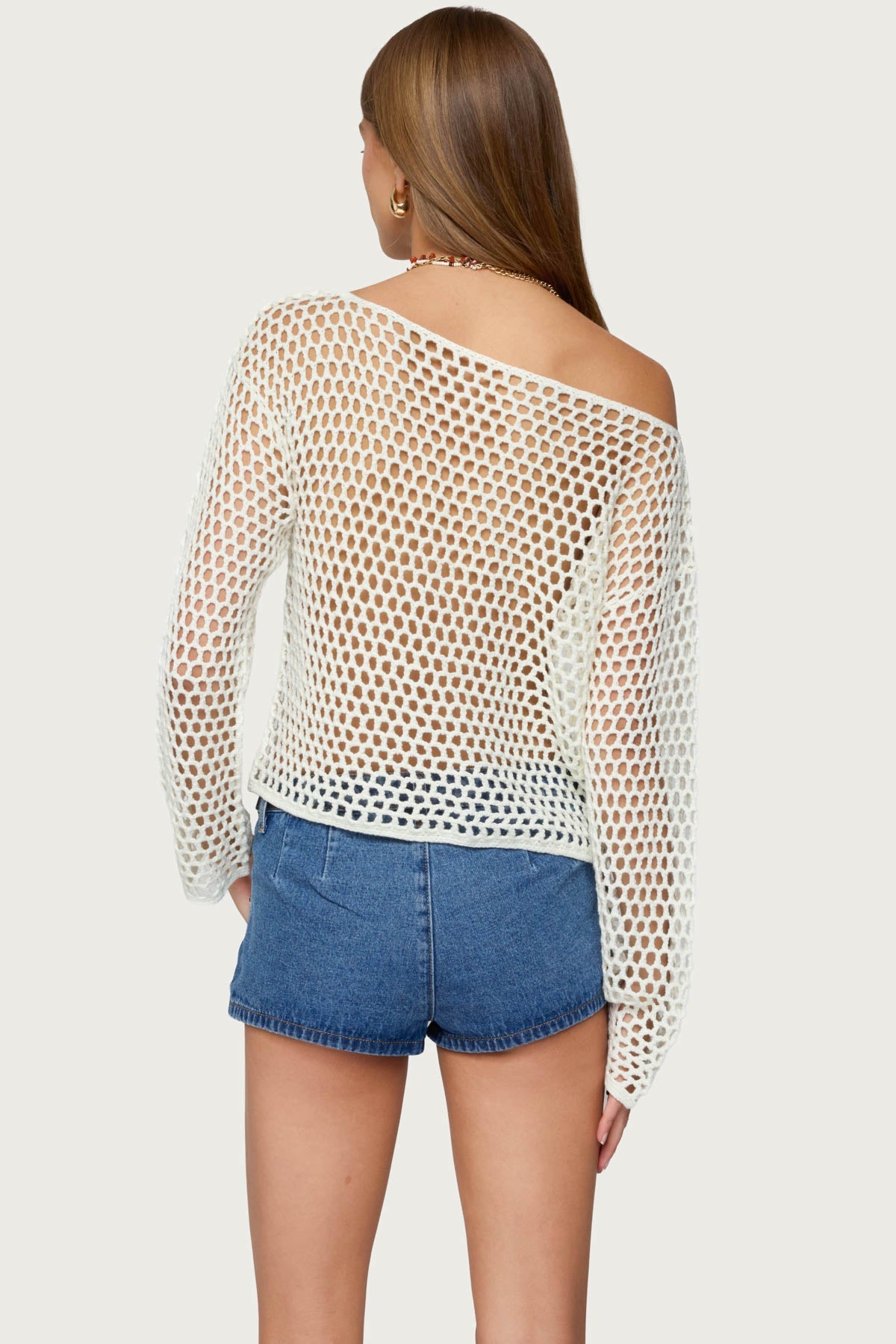 Kalley Off Shoulder Crochet Top