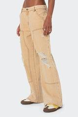 Alibi Distressed Carpenter Jeans