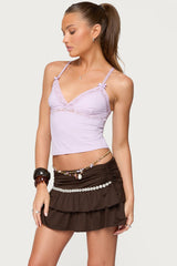 Fran Lacey V Neck Tank Top