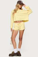 Kordelia Off Shoulder Sweatshirt