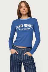 Santa Monica Long Sleeve T Shirt