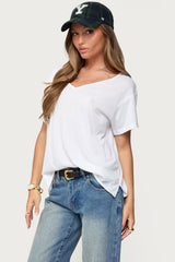 Sonora Oversized V Neck T Shirt