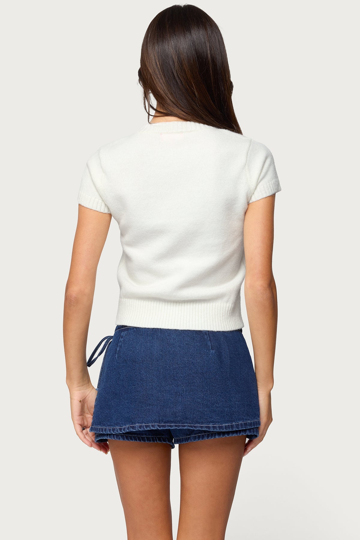 Coreen Button Up Knit Top