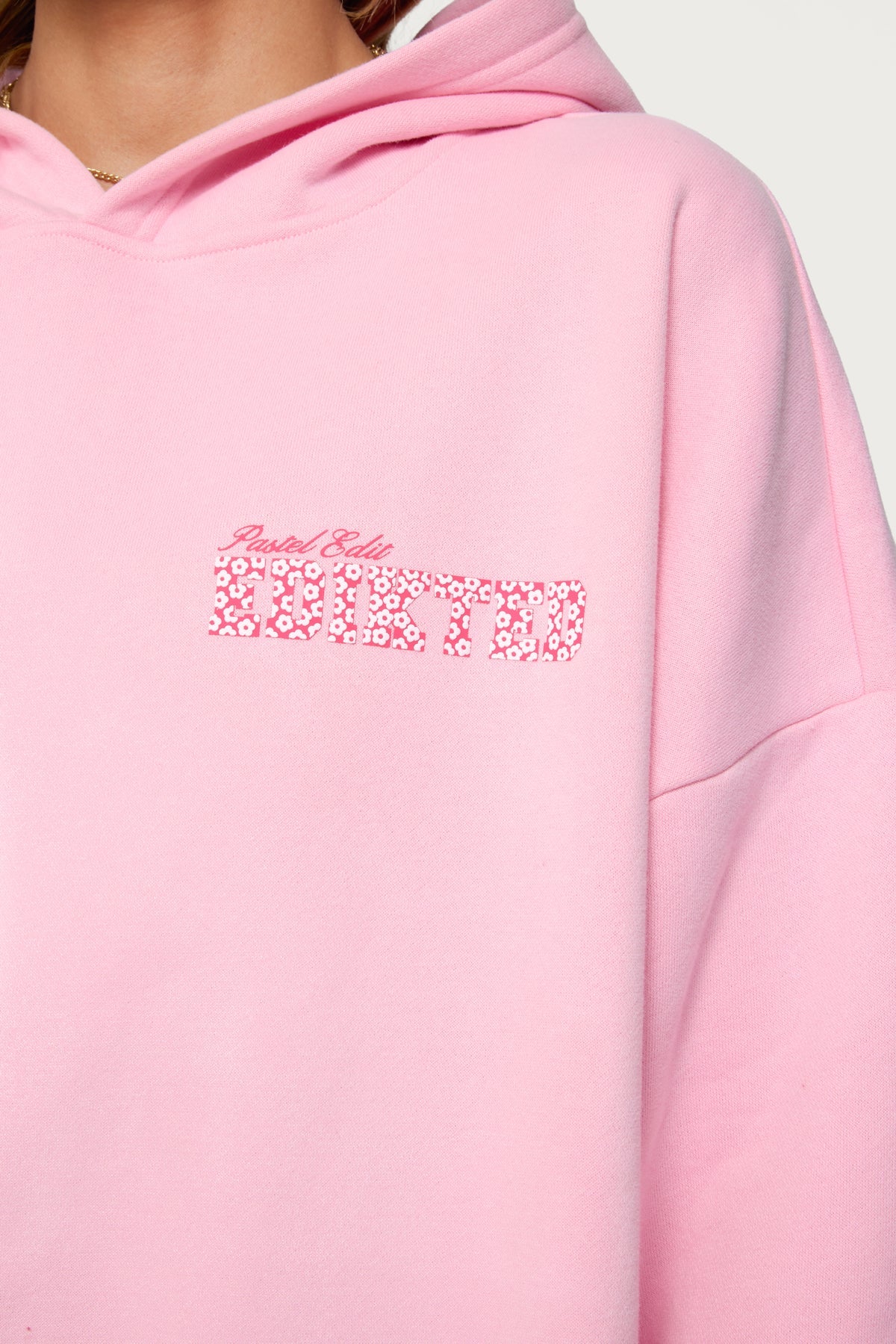Pastel Edit Edikted Oversized Hoodie
