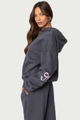 Bonney Bow Detail Hoodie