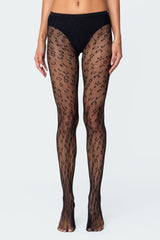 Leopard Tights