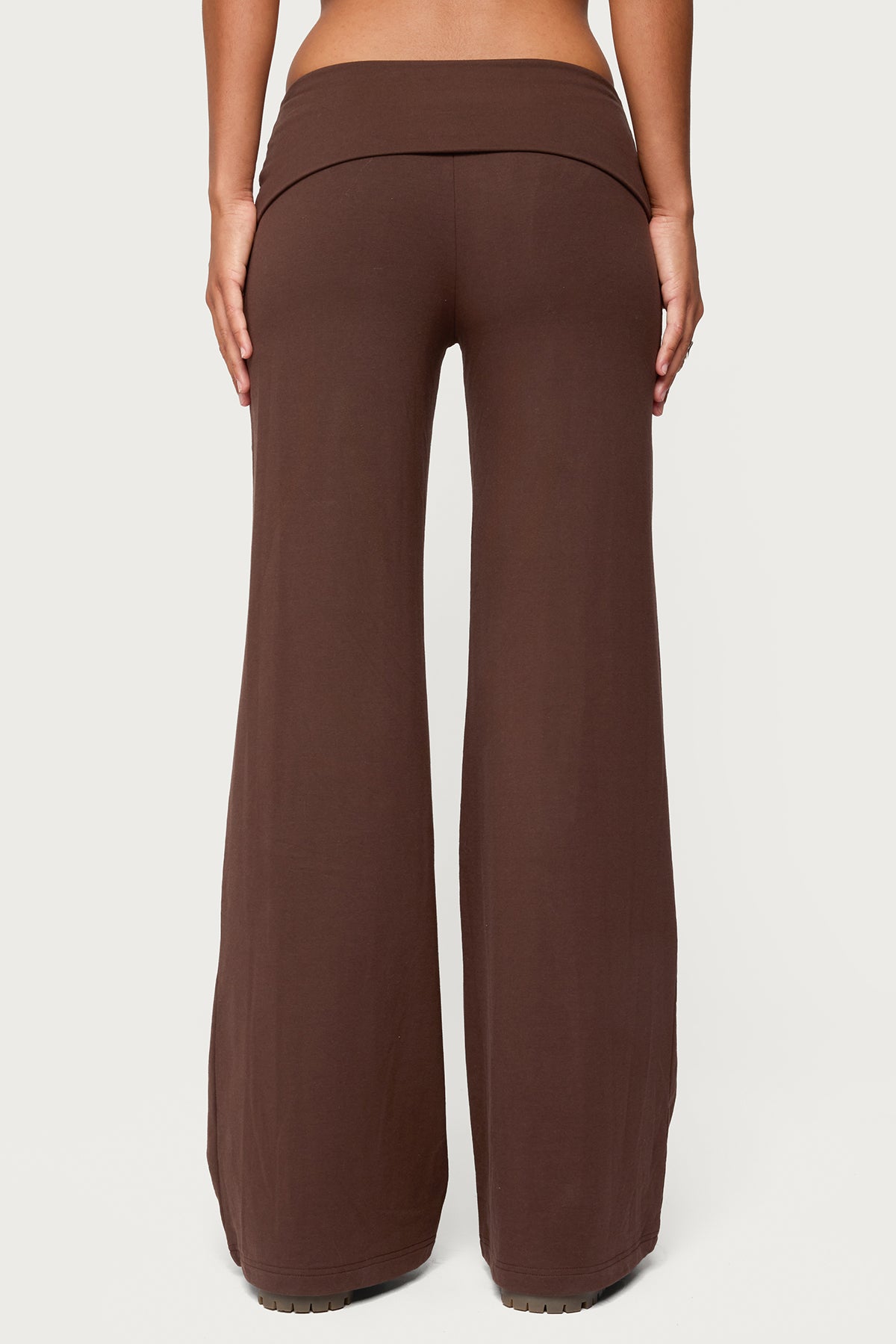 Wide Leg Fold Over Pants