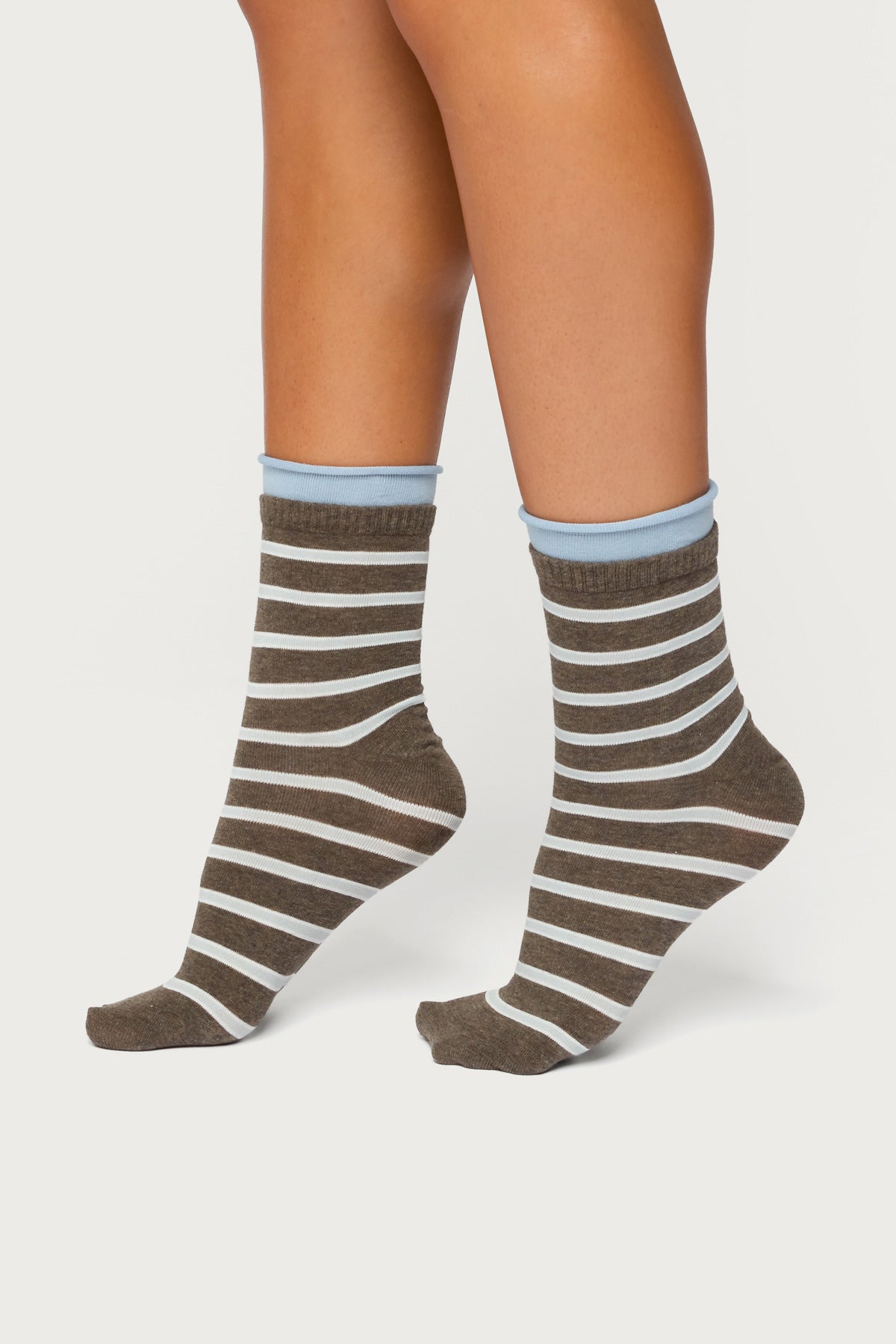 Striped Layered Socks