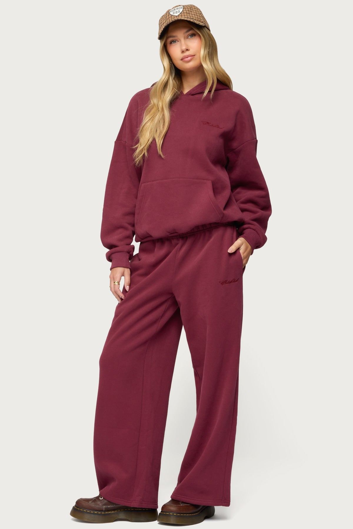 Basic Girl Wide Leg Edikted Sweatpants