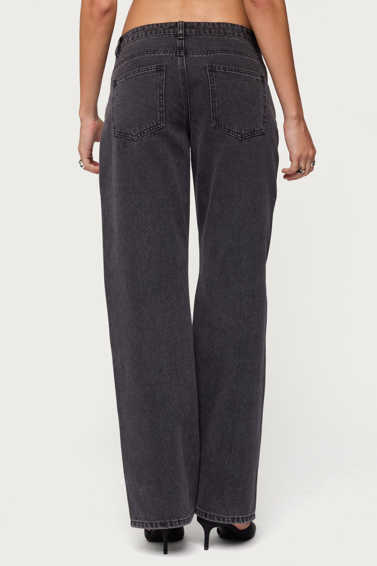 Rossa Beaded Low Rise Jeans