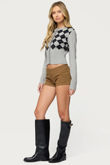 Dinah Denim Micro Shorts