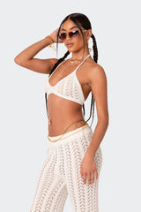 Hazel Crochet Bra Top