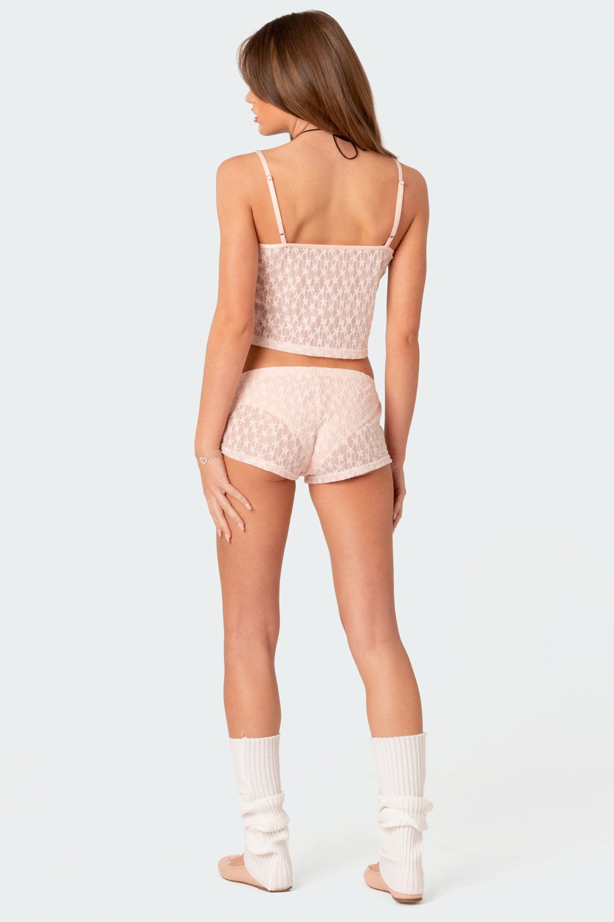 Starstruck Sheer Low Rise Micro Shorts
