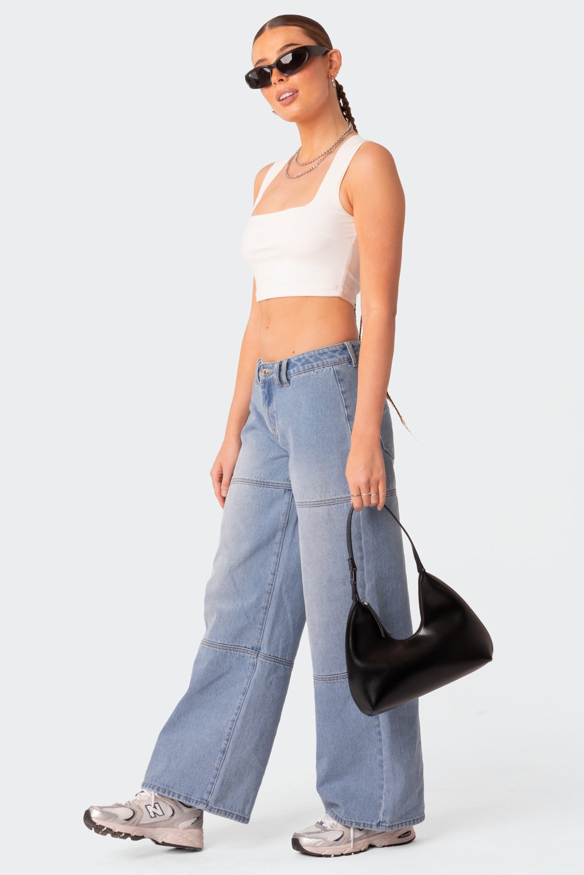 It Girl Square Neck Crop Top