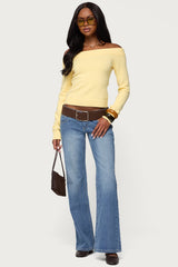 Kiarah Low Rise Flared Jeans