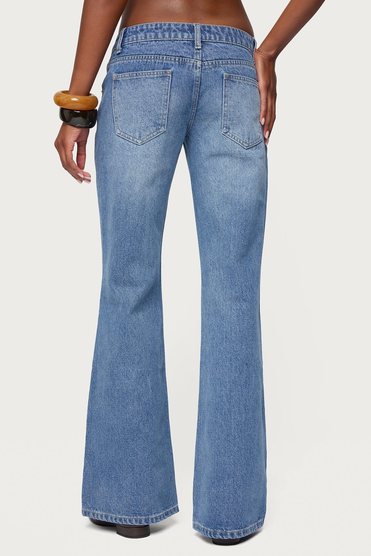 Kiarah Low Rise Flared Jeans
