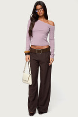 Emmiline Lacey Off Shoulder Top