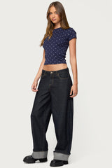 Lorenzo Polka Dot T Shirt