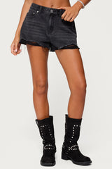 Fern Mid Rise Denim Shorts