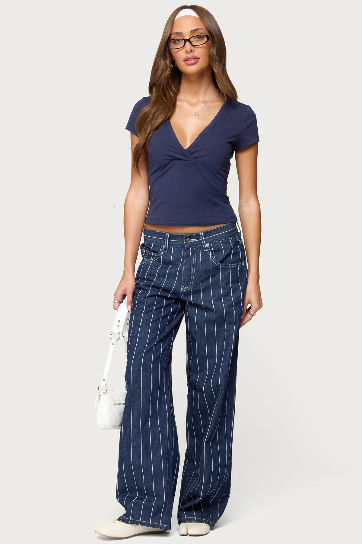 Merinda V Neck T Shirt